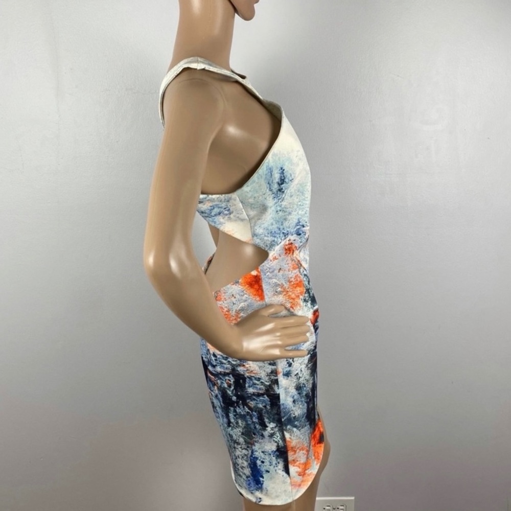 Bec & Bridge Revolve Printed Open Back Mini Dress - image 5